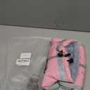 AOFITEE Dog Coat, Warm Dog Jacket, Reflective Winter Coats for  Dogs, Turtleneck Dogs Winter Jacket with Harness Built in, Waterproof Windproof Pet Fleece Vest Puffer Jacket, Pink Medium