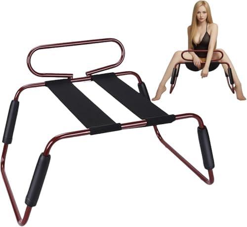 Sex Furniture Adjustable Height Sex Chair for Love Partner, Sex Stool Positions Aid Chair for Women Men, Fantastic Gaming Sex Toy