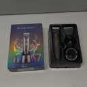 Ball Shaver for Men, 3-in-1 Multifunction Body Hair Trimmer & Pubic Shaver with Titanium Blades (No Nicks!), IPX7 Waterproof Electric Razor, LED Display, Wet/Dry