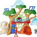 SPIDEY AND HIS AMAZING FRIENDS Marvel Dino-Webs Treehouse Super Hero Playset