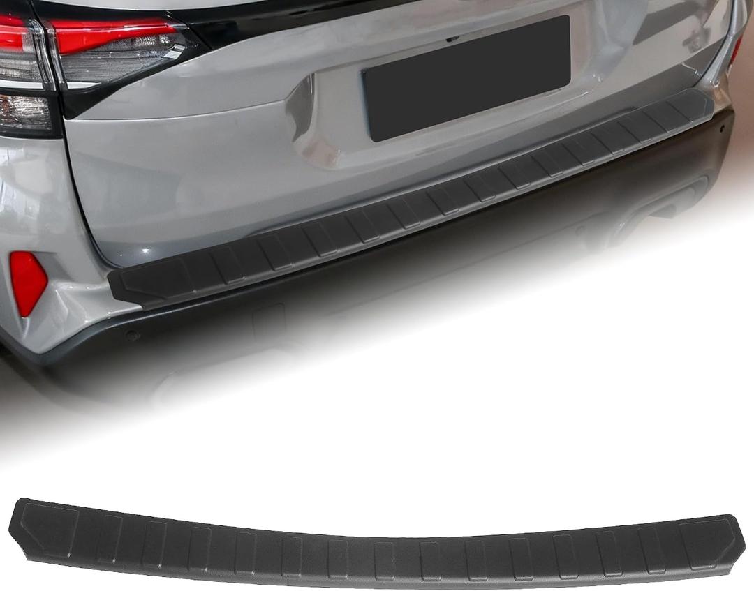 Rear Bumper Protector Fit for Subaru Forester 2025 2026 Matte Black ABS Plastic Trunk Lip Guard Scratch-Resistant Non-Slip Trunk Door Protector Car Accessories