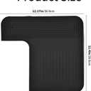 Top Mat for Ninj-a Luxe Cafe Espresso Machine ES601, Silicone Top Surface Protector, Non-Slip & Heat-Resistant Espresso Tamper Mat (SIZE:Pattern B)