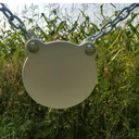 AR500 Steel Target Gong 3/8" X 10"