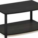 Furinno Turn-N-Tube Multipurpose 2-Tier Printer Stand Display/Elevated TV Stand, Espresso/Black (Espresso/Black)