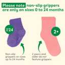 Fruit of the Loom Baby 14-Pack Grow & Fit Flex Zones Cotton Stretch Socks - Unisex, Girls, Boys (Gray)