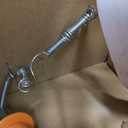 Drain Auger, Clog Remover with Drill Adapter, 25 Feet Flexible Plumbing Snake Use Manually or Powered for Kitchen, Bathroom and Shower Sink, Comes with Gloves (Orange)