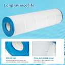 CCP420 Pool Filter Cartridge Compatible with Clean and Clear Plus 420, 178584, PCC105-PAK4,Ultral-A6, Unicel C-7471, 817-0106, R173576,178584,C4105 Sq.Ft Cartridge 4 Pack