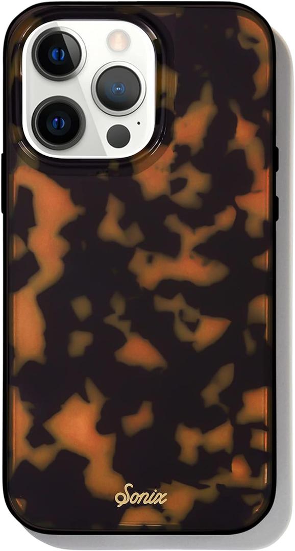 Sonix Phone Case for iPhone 13 Pro | 10ft Drop Tested | Classic Tortoiseshell Case | Brown Tort