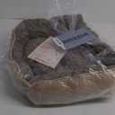 JOEJOY Rectangle Dog Bed for Large Medium Small Dogs - Washable Orthopedic Sofa Bed, Soft Breathable Puppy & Pet Cuddler, Durable Calming Dog Bed with Anti-Slip Bottom, Multiple Sizes, Beige (S(20"x 19"x 6"))