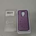 Asuwish Compatible with iPhone 11 Pro 2019 5.8 inch Case and Tempered Glass Screen Protector Cover Cell Card Holder Slot Kickstand Flip Wallet Phone Cases for iPhone11pro iPhone11 11pro i XI Purple