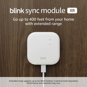 Blink Sync Module XR (newest model) System hub for all Blink devices, go up to 400 feet from your home with extended range for Outdoor 4