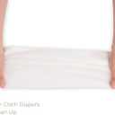Diaper Liners for Cloth Diapers, 100 Disposable Sheets Per Roll, Made of Soft Material, by Nora's Nursery