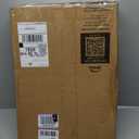 Mayfair Linden Slow Close Toilet Seat, Non Slip Heavy Duty Wood, Easy Install, Elongated, White