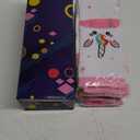 POEATEZO 3-12 Years Girls Knee High Socks Kids Funny Animal Pattern Warm Cotton Long Tall Boot Socks 6 Pairs (One Size, Pink Unicorn)