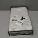 100% Blackout Shield Linen Blackout Curtains for Bedroom 96 Inches Long, Back Tab/Rod Pocket Living Room Drapes, Thermal Insulated Blackout Curtains 2 Panels Set, 50" W x 96" L, Beige