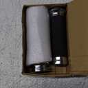 1 Inch Motorcycle Hand Grips, Handlebar Grips Cable Throttle Compatible for Harley Davidson Sportster Dyna Softail Street Glide 883 1200, Chrome