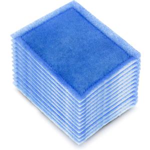 12 Pack Aquarium Rite-Size C Filter Cartridges Compatible with PRO Power Filters 275/375,Power Filters 200/350