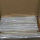 10 Pack Plastic Cubicle Name Plate Holder 8.5" Wide x 2" High Glass Wall Name Plate Holder Clear Acrylic Sign Display Stand for Home Office Business (Suitable for 1/4" Cubicle Wall)