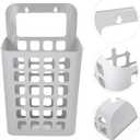 SOLUSTRE Rolling Laundry Basket Storage Basket for Bathroom Folding Laundry Organizer