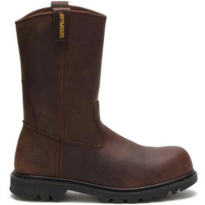 Caterpillar Men's Revolver Pull-On Steel Toe Boot, Dark Brown, 7 M US