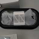 Ultrasonic Jewelry Cleaner, 48KHz Jewelry Ultrasonic Cleaner Machine for All Jewelry, Glasses, Rings, Retainers, Watch Strap, Dentures, 304 Stainless Steel 12oz Cleaning Pod - Black