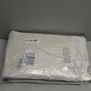 100% Blackout Shield Linen Blackout Curtains for Bedroom 84 Inches Long, Back Tab/Rod Pocket Living Room Drapes, Thermal Insulated Blackout Curtains 2 Panels Set, 50" W x 84" L, Cream