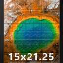 15x21.25 Picture Frame for Wall Display, 15x21.25 Black Picture Frame with Shatter Resistant Plexiglass, Stable and Sturdy 15 x 21.25 Puzzle Frame for Wall Display, Handpicked Gift Collection