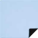 Buryeah Mahjong Mat Large Non Slip Neoprene Rubber Table Mat Noise Reduction Dominoes Poker Card Board Games Playmat Gaming Table Cover for Camp Game Night Indoor Outdoor(Light Blue,40 x 40 Inch)