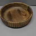 Kimona Fruit Bowls Wooden Fruit Bowl or Candy Bowl, Elevate Your Space With A Unique Bowl Centerpiece (10" X 10" X 2.5")