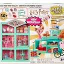 MGA's Miniverse Make It Mini Honeydukes Trolley Harry Potter Mini Collectibles, 50+ Pieces, DIY, Resin Play, Replica Food, NOT Edible, Collectors, 8+