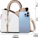 Xiaoyu Small Purses and Handbags for Women Fashion Crossbody Bag Lightweight Shoulder Bag Top Handle Satchel Purse (Khaki)