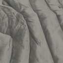 ZonLi Dog Cooling Mat, 36" x 23"Medium, Cooling Pad Reversible (Cool & Warm), Pet Cool Mats for Dog and Cat use in Crate, Kennel, Bed, Sofa, Machine Washable, Durable, Non-Gel, Glacial Grey