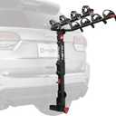Allen Sports Premier Locking Quick Release 4-Bike Carrier for 2 in. Hitch, Black