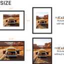 upsimples 13x18 Picture Frame, Wall Decor Poster Frames, Black 1 Pack