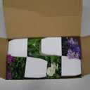 Der Rose 4 Pack Small Fake Flowers Plants Spring Decorations for Centerpiece Table Decorations Desk Home Bathroom Office Decor