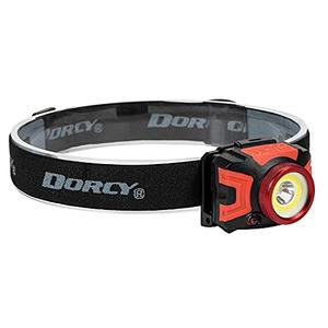 Dorcy Ultra HD 530 Lumen Headlamp, Black,Red, 1.6" x 1.8" x 2.3"