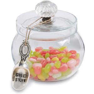 Mud Pie Circa Door Knob Glass Sweets Jar