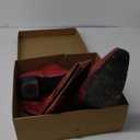 LISHAN Women's Western Boots Cowboy Cowgirl Boots (11, Embroidered Red)