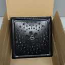 Delta Faucet 3-Spray H2Okinetic Shower Head, Matte Black 52684-BL