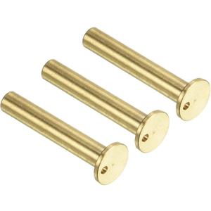 PATIKIL Golf Brass Tip Weights, Plug Insert Fit Carbon Wood Iron Steel Shaft, for Golf Club Sports, Copper