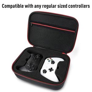 Younik Controller Carrying Travel Case, Protective Hard Case for 2 Universal Controllers, Compatible with P5, P4, X-box 1, Switch Pro, Black