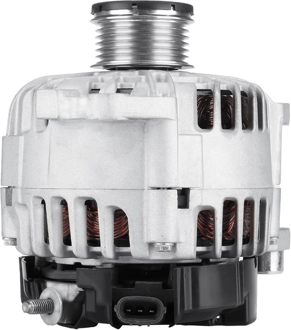 Alternator for Nissan Sentra L4 2.5L 2007-2012, Rogue 2011-2013, Rogue Select 2014-2015, Altima 2007-2013, 3-pin, 23100-JA02A, 23100-JA02B, 2609555A, 400-40102, 11258, 11258N