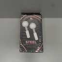 Ice Globes for Facials | Unbreakable Steel Cooling Roller | Cryo Sticks for Face | Massager for Face, Neck & Eyes | Skin Care for Dark Circles, Puffiness, Wrinkles, Collagen Production (White)