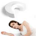 Breathe Easy Face Down Pillow Premium Adjustable Cradle Providing Superior Comfort. Best for Prone FaceDown Resting, as a Home Massage Headrest, or Contoured PostEye Surgery Support