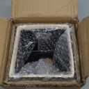 Simple Solid Ceramic Tissue Box Cover  Matte Black Square Tissue Holder for Bathroom, Vanity, Nightstand, Office  Decorative & Discreet  Fits Standard Tissue Boxes