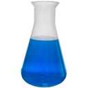 Plastic Erlenmeyer Flask Set - 3 Sizes - 50, 250, and 500ml, Karter Scientific 230C9