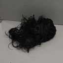 Amazon.com : Sallcks Mens Long Curly Black Wig Middle Part Synthetic Cosplay Costume Halloween Wig for Male Guys : Beauty & Personal Care