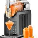 Slushie Machine for Home, Professional Frozen Drink Maker - No Ice Needed, Auto Clean, 6 Preset Programs, Rapid Freezing in 15 Mins, Keep 4H Fresh, for Frozen Margaritas, Frapps, Milkshakes and More