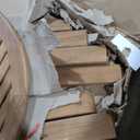 Cambridge Casual Mosko Wood Bar Outdoor Dining Table, Natural Teak