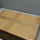 Matte White Tension Shower Caddy Corner Organizer, Rust-Proof Stainless Steel | 4 Deep Adjustable Shelves, Anti-Slip Tension Pole 34–114” | Hooks, Towel Bar & Soap Holder for Clean Modern Bathrooms